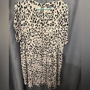 Cheetah print Dress